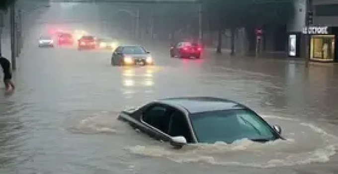 forte temporal em SP