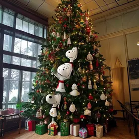 árvore de Natal Snoopy Wyndham Ibirapuera