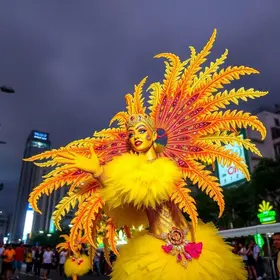 Carnaval de luxo em SP