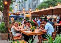 restaurantes com espaço ao ar livre para crianças