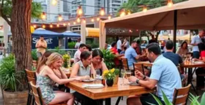 restaurantes com espaço ao ar livre para crianças