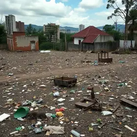 terreno abandonado em Moema