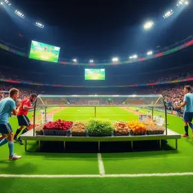 buffet de futebol