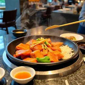 churrascaria coreana de luxo em São Paulo