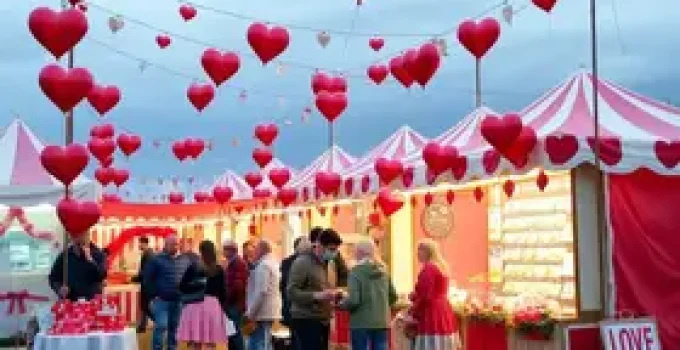 feira temática Dia dos Namorados Moema