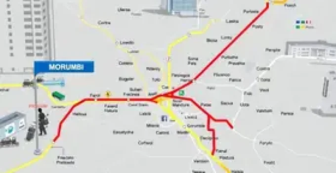 Moema para Morumbi de transporte público