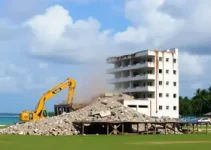 demolição Clube Bahamas