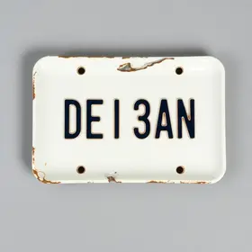 2ª via da placa Detran-SP