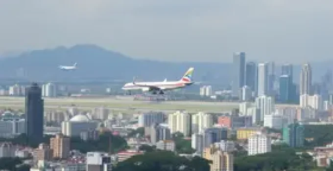 ruído de aeroportos
