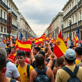 torcida espanhola