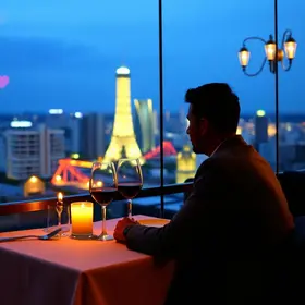jantar romântico em São Paulo