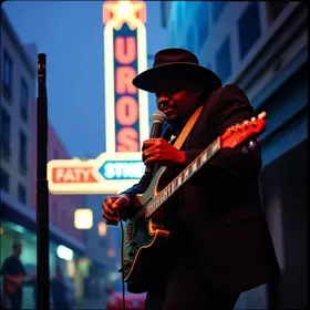 Milton Guedes faz show para dançar no Bourbon Street