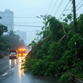 chuva em São Paulo
