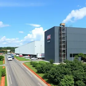 inauguração de fábrica no Paraná