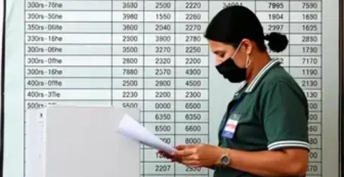 votação 72ª zona eleitoral Mirassolândia